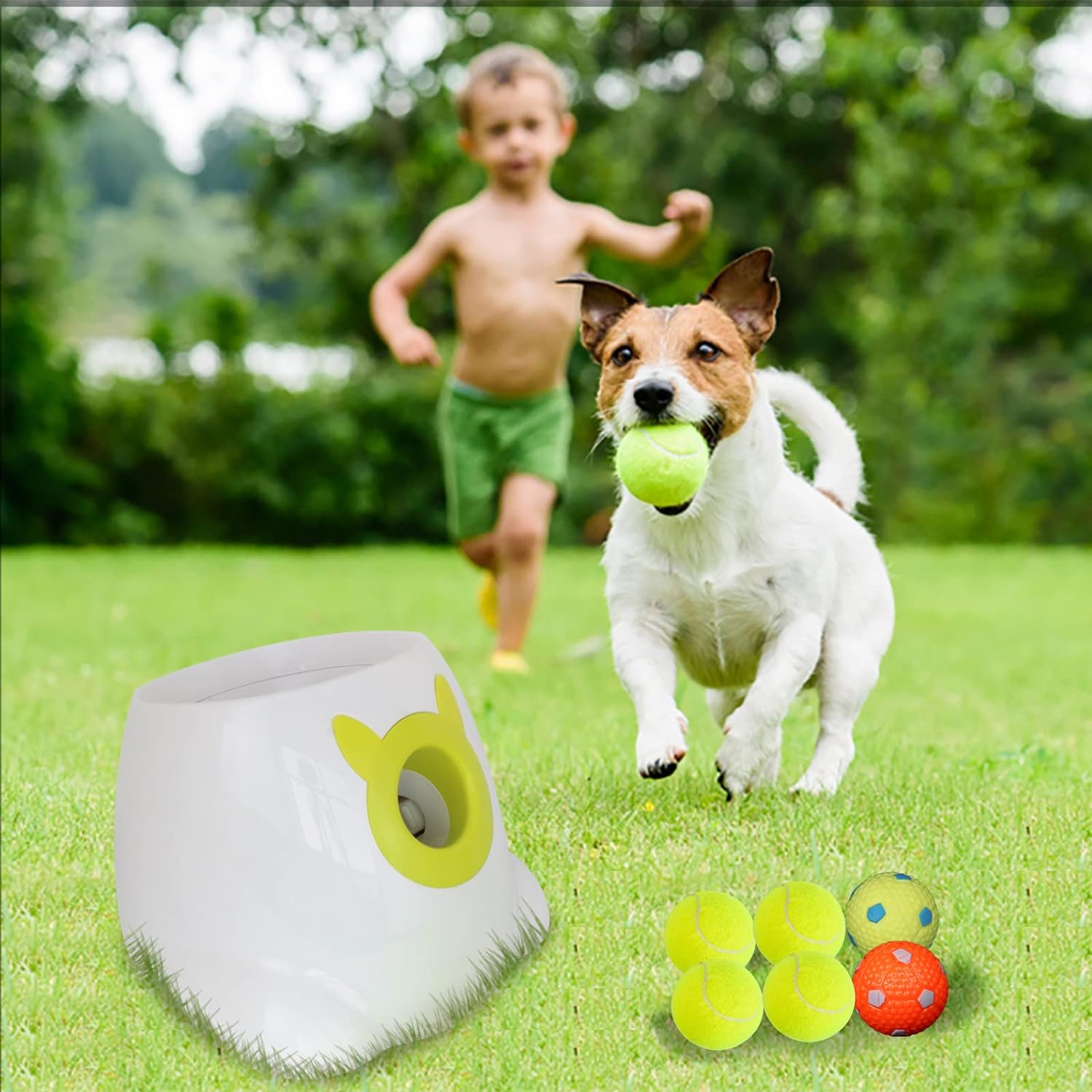 Auto Ball Launcher Toys for Toby