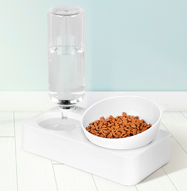 Cat Feeder and Water Set