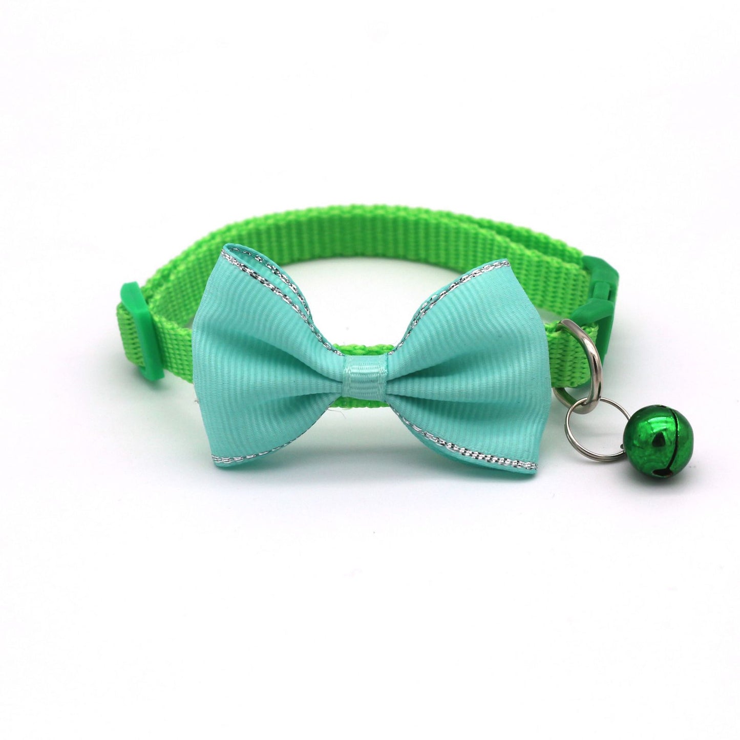 Bow and Bell Cat Collar