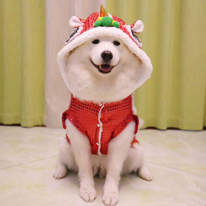 Spring Festival Dog Coat